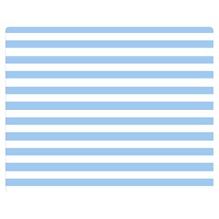 Horizontal Stripes 60 x50  Blanket Back