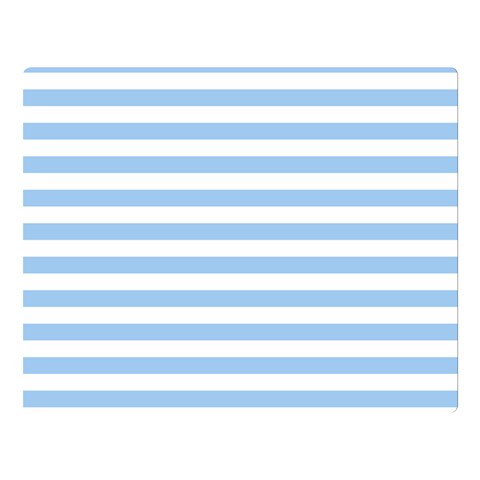Horizontal Stripes 80 x60  Blanket Front