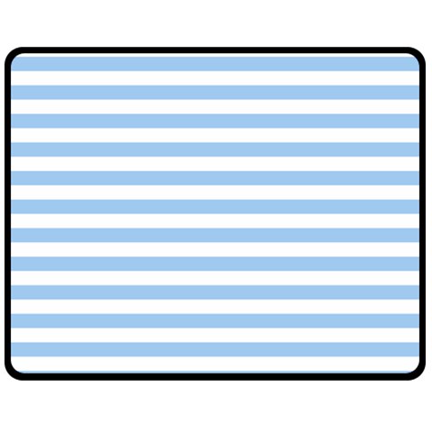 Horizontal Stripes 58.8 x47.4  Blanket Front