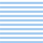 Horizontal Stripes - White and Baby Blue ScrapBook Page 12  x 12 