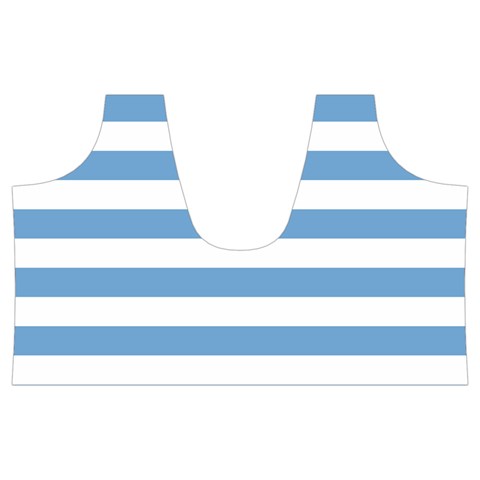 Horizontal Stripes Top Back