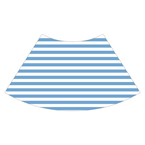 Horizontal Stripes Skirt Back