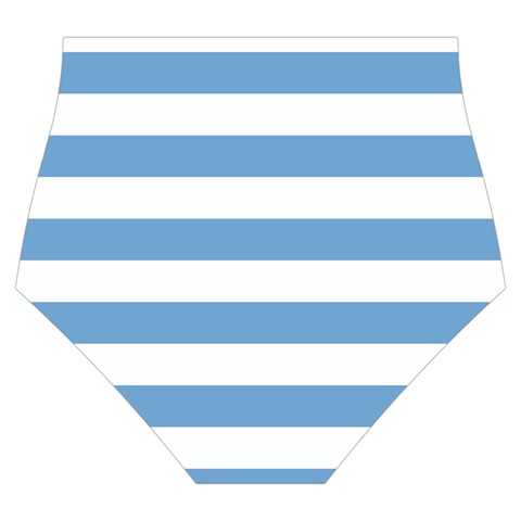 Horizontal Stripes Bottom Back