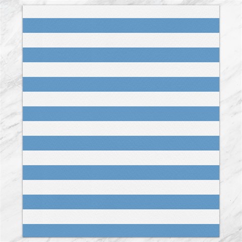 Horizontal Stripes 8.15 x9.66  Canvas - 1