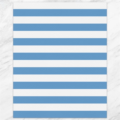 Horizontal Stripes 15.75 x19.29  Canvas - 1