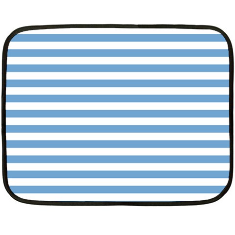 Horizontal Stripes 35 x27  Blanket Front