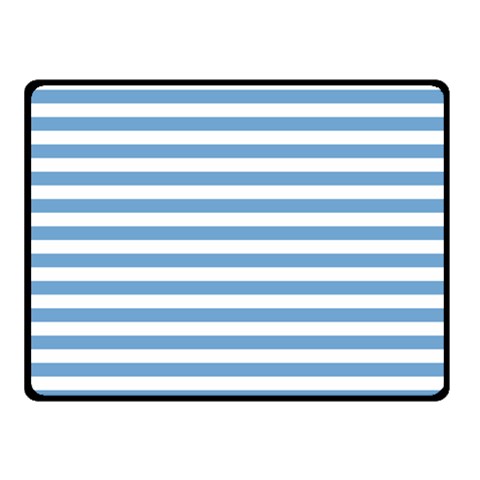 Horizontal Stripes 45 x34  Blanket Front