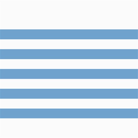 Horizontal Stripes 7 x5  Photo Card - 1