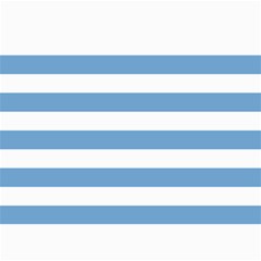 Horizontal Stripes 7 x5  Photo Card - 4