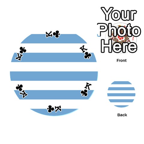 King Horizontal Stripes Front - ClubK
