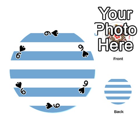 Horizontal Stripes Front - Spade9