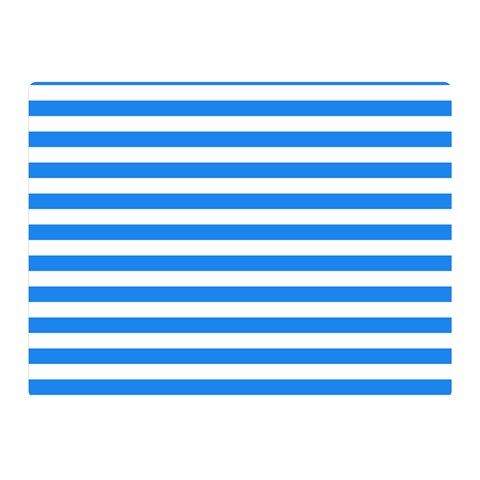 Horizontal Stripes 35 x27  Blanket Front