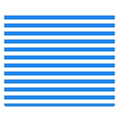Horizontal Stripes 50 x40  Blanket Back