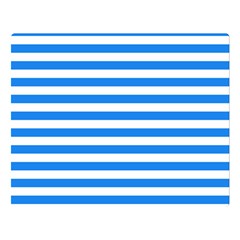 Horizontal Stripes 80 x60  Blanket Front