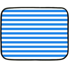 Horizontal Stripes 35 x27  Blanket Back