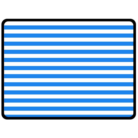 Horizontal Stripes 80 x60  Blanket Front