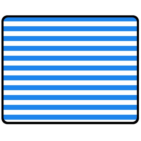 Horizontal Stripes 60 x50  Blanket Front