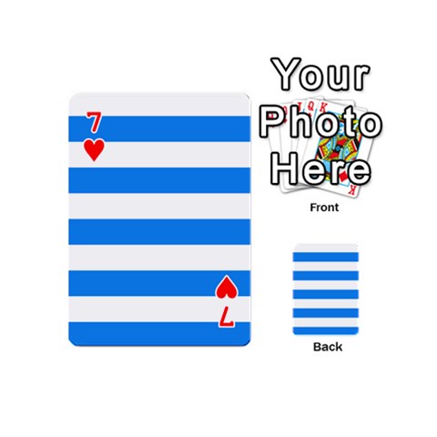 Horizontal Stripes Front - Heart7