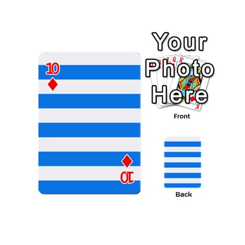 Horizontal Stripes Front - Diamond10