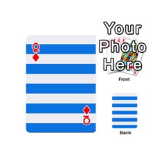 Queen Horizontal Stripes Front - DiamondQ