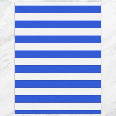 Horizontal Stripes 11.86 x15.41  Canvas - 1