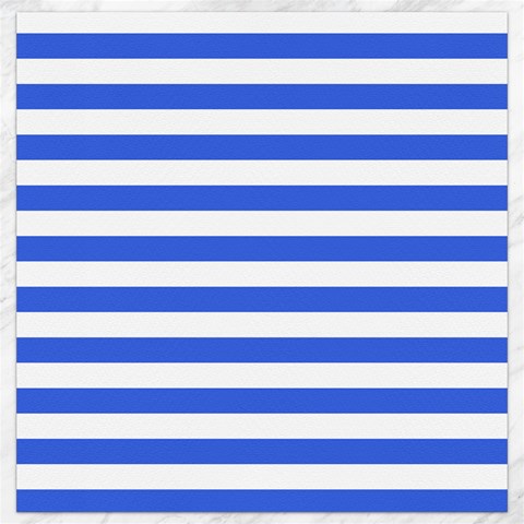 Horizontal Stripes 15.2 x15.41  Canvas - 1