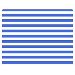 Horizontal Stripes 60 x50  Blanket Front