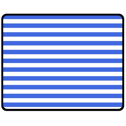 Horizontal Stripes 60 x50  Blanket Front