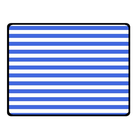 Horizontal Stripes 45 x34  Blanket Back