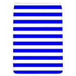 Horizontal Stripes - White and Blue Removable Flap Cover (L)
