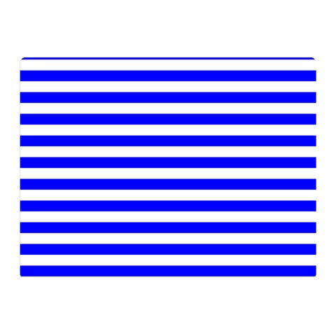 Horizontal Stripes 35 x27  Blanket Front