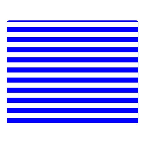 Horizontal Stripes 80 x60  Blanket Front