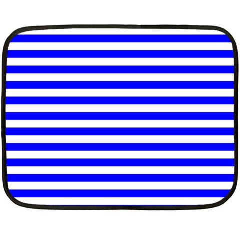 Horizontal Stripes 35 x27  Blanket Front