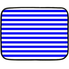 Horizontal Stripes 35 x27  Blanket Back