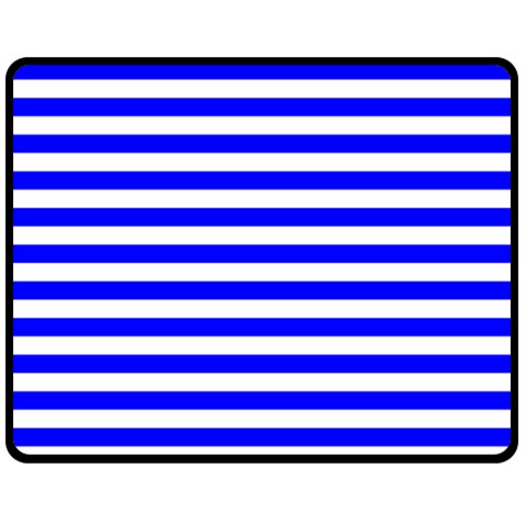 Horizontal Stripes 60 x50  Blanket Front