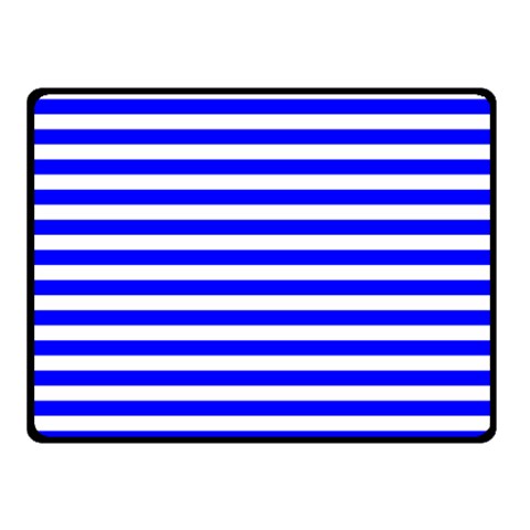 Horizontal Stripes 45 x34  Blanket Front