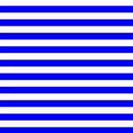 Horizontal Stripes - White and Blue ScrapBook Page 8  x 8 