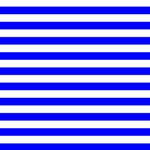 Horizontal Stripes - White and Blue ScrapBook Page 12  x 12 