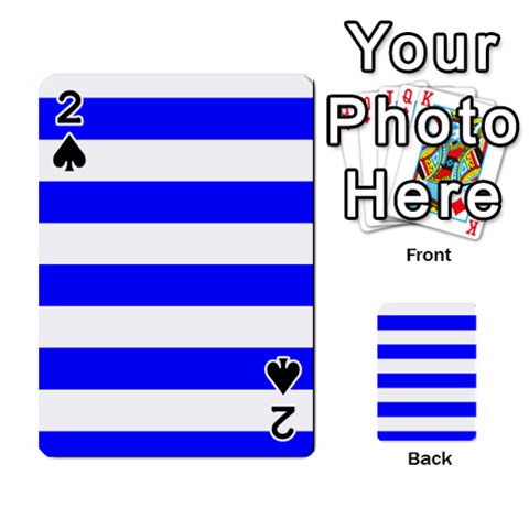 Horizontal Stripes Front - Spade2