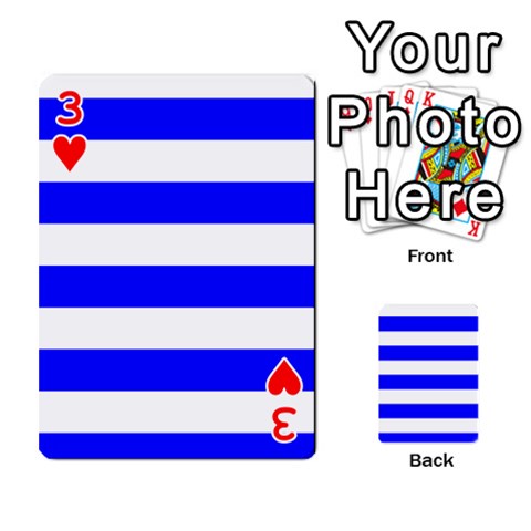 Horizontal Stripes Front - Heart3