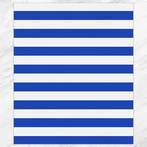 Horizontal Stripes 8.15 x9.66  Canvas - 1