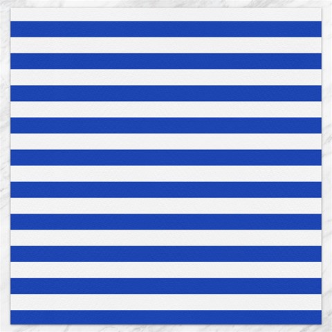 Horizontal Stripes 11.4 x11.56  Canvas - 1