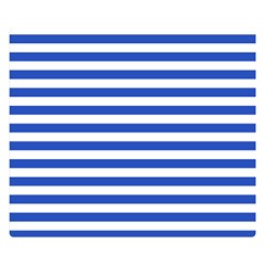 Horizontal Stripes 50 x40  Blanket Front