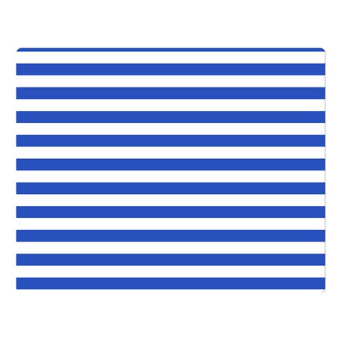 Horizontal Stripes 80 x60  Blanket Front