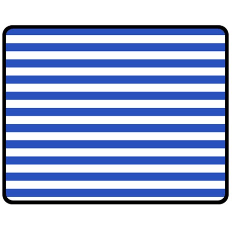 Horizontal Stripes 60 x50  Blanket Front
