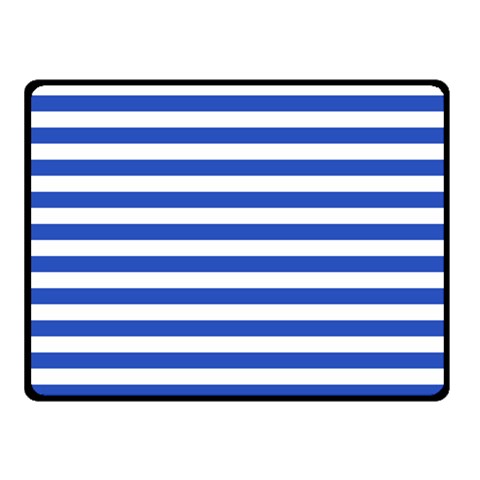 Horizontal Stripes 50 x40  Blanket Front