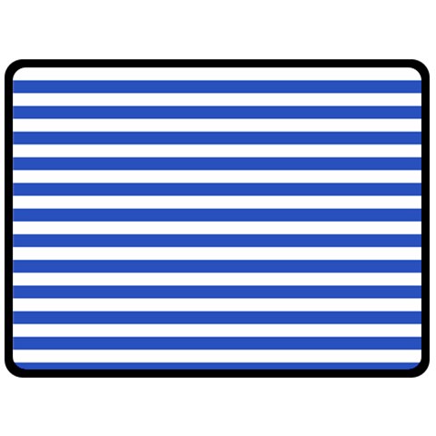 Horizontal Stripes 80 x60  Blanket Back