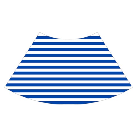 Horizontal Stripes Skirt Back