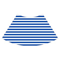 Horizontal Stripes Skirt Back