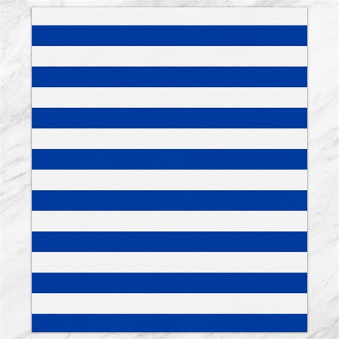 Horizontal Stripes 8.15 x9.66  Canvas - 1